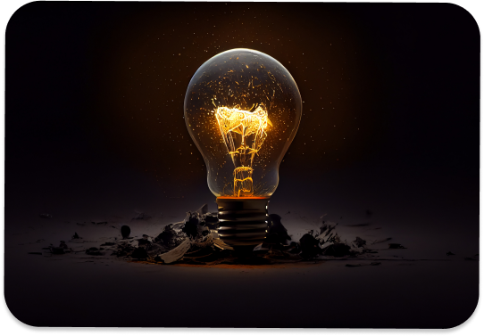 glowing-filament-ignites-creativity-dark-environments-generated-by-ai 1