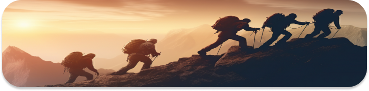 group-people-peak-mountain-climbing-helping-team-work 1